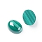 Natural Malachite Cabochons, Oval, 10x8x4~4.5mm