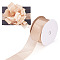 1 Roll 20 Yards Polyester Ribbon, for Gift Wrapping, BurlyWood, 1-1/2 inch(38mm), about 20.00 Yards(18.29m)/Set