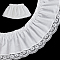 2 Yards Cotton Lace, for Clothes Accessories, White, 4-1/8 inch(105mm), about 1.99 Yards(1.82m)/Set