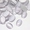 Cat Eye Cabochons, Oval, WhiteSmoke, 12x10x2mm