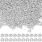 2000Pcs Brass Crimp Beads, Rondelle, 925 Sterling Silver Plated, 2x2x1mm, Hole: 1.2mm, 2000pcs/set