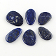Drop Dyed Natural Lapis Lazuli Pendants G-R275-251-1