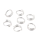 Double Nose Ring for Single Piercing AJEW-C010-02P-03-1