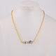 Natural Gemstone Pendant Necklaces X-NJEW-JN00915-4