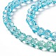 Chapelets de perles en verre transparente   GLAA-E036-07F-4