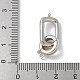 Латунь раз по сравнению с застежками KK-U052-23P-3