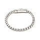 304 bracelet chaîne vénitienne en acier inoxydable pour homme femme BJEW-E009-02P-1