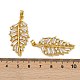 Подвески из латуни с покрытием из прозрачного кубического циркония KK-L236-04C-G-3