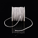 BENECREAT 2mm 55 Yards Elastic Cord Beading Stretch Thread Fabric Crafting Cord for Jewelry Craft Making (Gainsboro) EW-BC0002-41-5