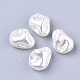 Perles d'imitation perles en plastique ABS X-OACR-T017-15-1