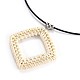 Плетеные ожерелья NJEW-JN02311-03-3