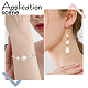 Creatcabin 48 pièces 4 styles cadres de perles en laiton KK-CN0002-55-5
