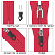Plastic Zipper Pull Charms FIND-PH0015-73-7