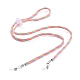 Cordes en polyester et élasthanne chaînes de lunettes X-AJEW-EH00045-M-2