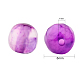 Facettes rondes madagascar naturelle perles en agate brins G-PH0006-01-4