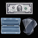 Nbeads Transparent Plastic Commemorative Banknote Storage Bags ABAG-NB0001-52-2