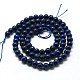 Natural Lapis Lazuli Beads Strands G-J001I-5mm-2