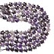Natürlichen Amethyst Perlen Stränge&nbsp;G-L657-A08-01-5
