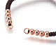 Nylonschnur geflochtene Perlen Armbänder machen BJEW-F360-FRG05-2
