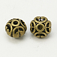 Perline filigrana stile tibetano TIBEB-LF1693YKG-AB-FF-2