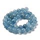 Perles de calcite bleues naturelles G-F756-A02-03-3