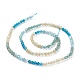Natürliche Apatit Perlen Stränge G-A026-A11-3mm-2