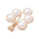 Подвески из искусственного жемчуга PALLOY-JF03519-02-3