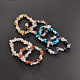 Bracelets extensible avec perles en pierre précieuse BJEW-JB01825-1
