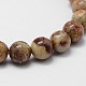 Chapelets de perles en pierre de chrysanthème naturel G-I131-23-6mm-3