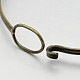Accessoire de bricolage de bracelet en laiton BJEW-B133-01AB-NF-3