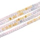 Chapelets de perles en morganite naturelle G-H266-18-1