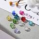 72Pcs 12 Colors Transparent Birthstone Glass Beads X1-GLAA-ZZ0001-02-1