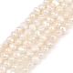Нити из натурального культивированного пресноводного жемчуга PEAR-P064-19D-06A-2