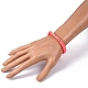 Handmade Polymer Clay Heishi Beads Stretch Bracelets BJEW-JB05303-03-4