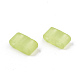 2-Hole Baking Paint Glass Seed Beads X-SEED-S031-M-SH1204FR-3