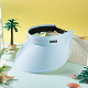 1 sombrero protector solar de poliéster&nbsp;AJEW-TA0002-57B-4