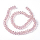 1Strand Faceted Electroplate Glass Rondelle Beads Strands X-EGLA-J047-8x6mm-AB11-4