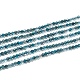 Natürliche Apatit Perlen Stränge G-K185-02-2