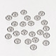 Rondelle perles en argent tibétain Y-AB937-NF-2