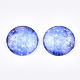 Cabochons en verre imprimé motif ciel étoilé X-GGLA-N004-25mm-D65-1