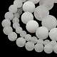 Olycraft 4 Strands 4 Style Natural White Jade Beads Strands G-OC0002-87-3
