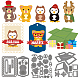 Рождественская коробка для животных DIY-WH0309-1226-1