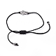 Bracelets de perles tressées en fil de nylon unisexe BJEW-JB04805-03-2