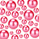 Perles d'imitation perles en plastique ABS KY-WH0029-02-1