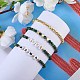 Love Mama Beads Stacking Stretch Bracelets Set for Mother's Day BJEW-SZ0001-90-6
