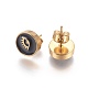 Accessoires de puces d'oreilles en 304 acier inoxydable doré EJEW-L222-05G-2