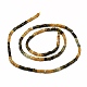Natürliche gelbe Turmalin Perlen Stränge G-E576-69-2