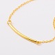 Brass Tube Beads Pendant Necklaces NJEW-JN00895-02-3