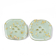 4-Hole Cellulose Acetate(Resin) Buttons BUTT-S023-10B-01-2
