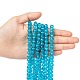 Chapelets de perles en verre craquelé CCG-Q001-8mm-06-4